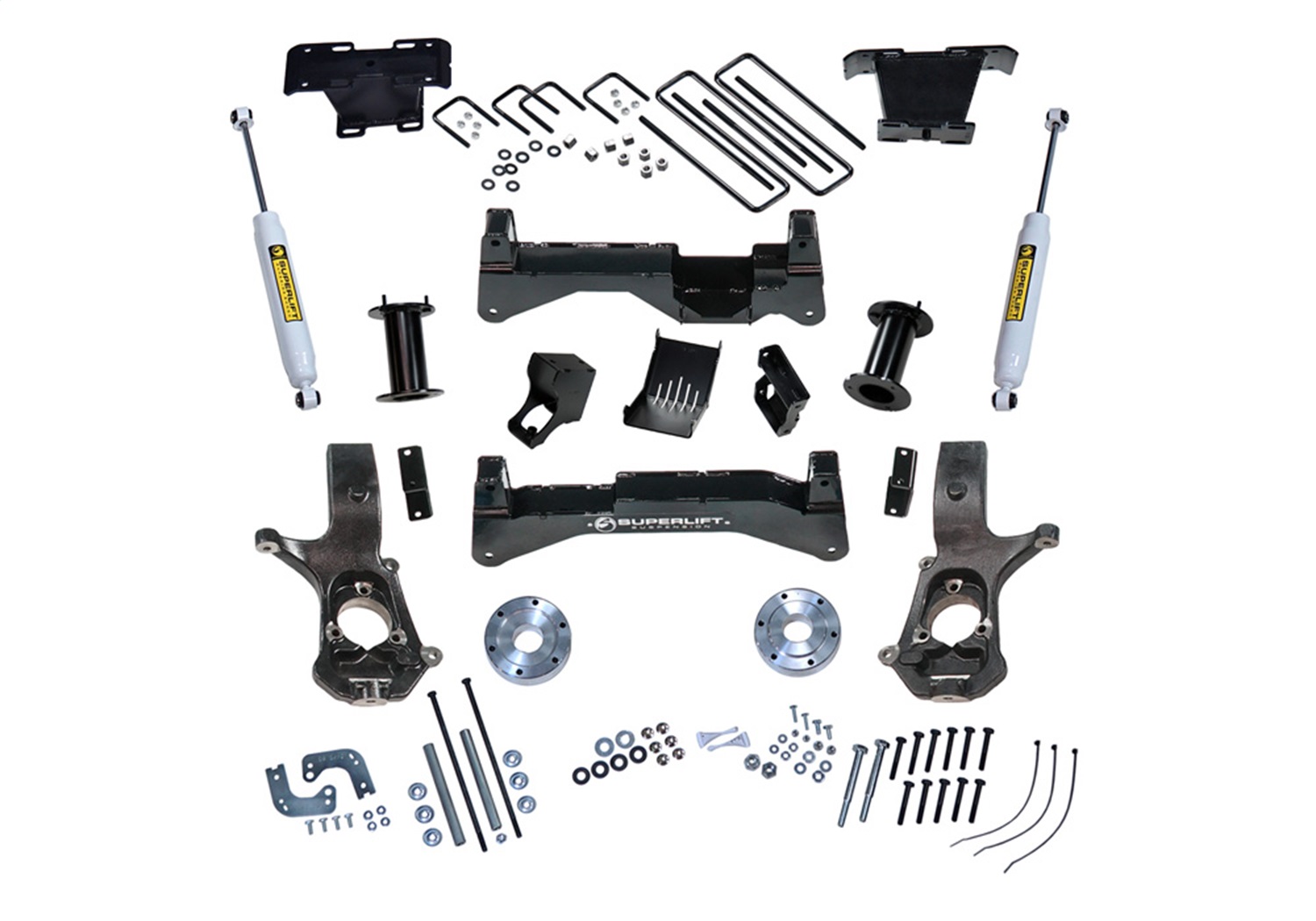 8 inch Lift Kit with Superlift Rear Shocks K898