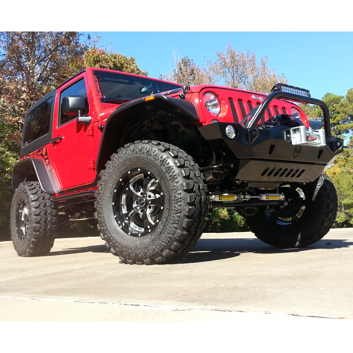 4 inch Lift Kit - Standard Kit with Superlift Shocks K905