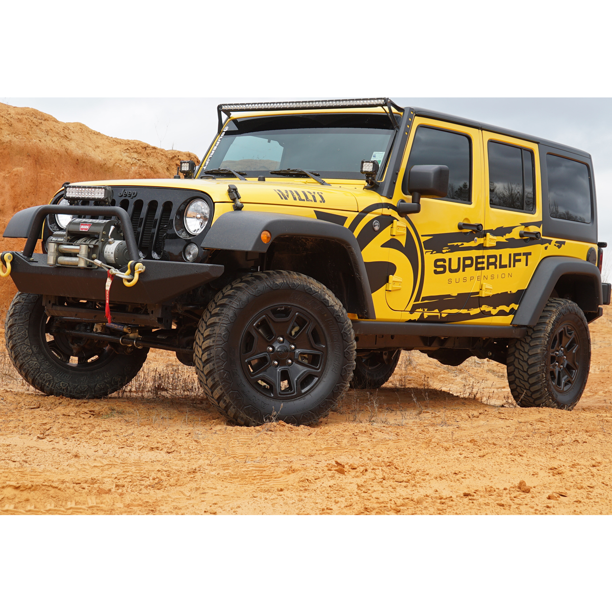 4 inch Lift Kit Standard Kit with Superlift Shocks K941