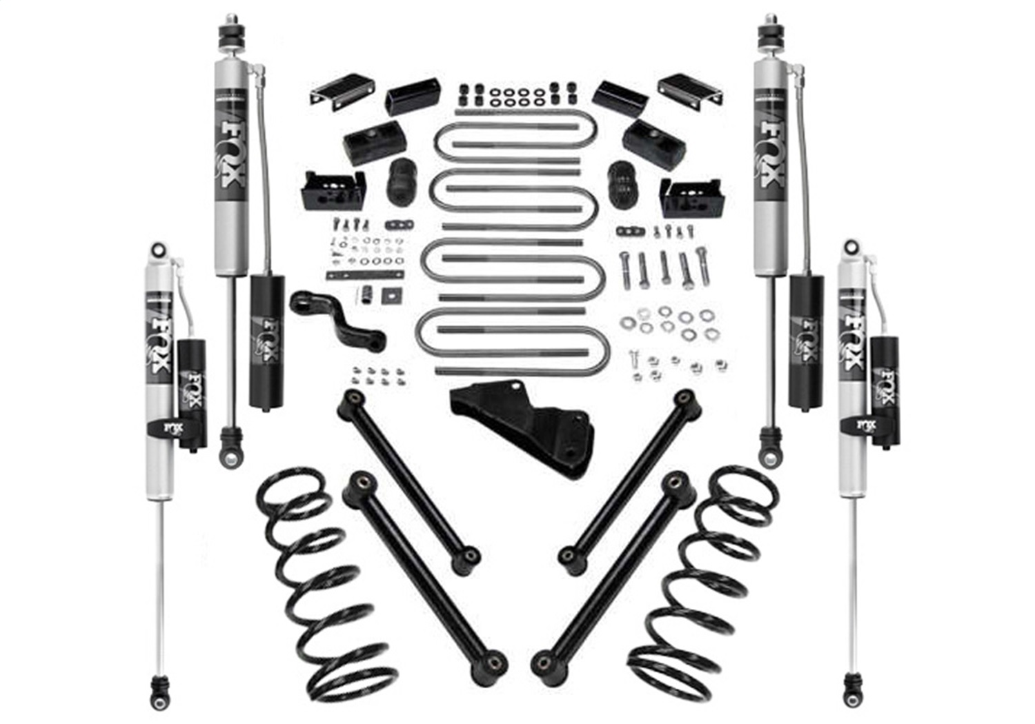 Suspension Lift Kit, 4in Fox 2.0 Res K965FX