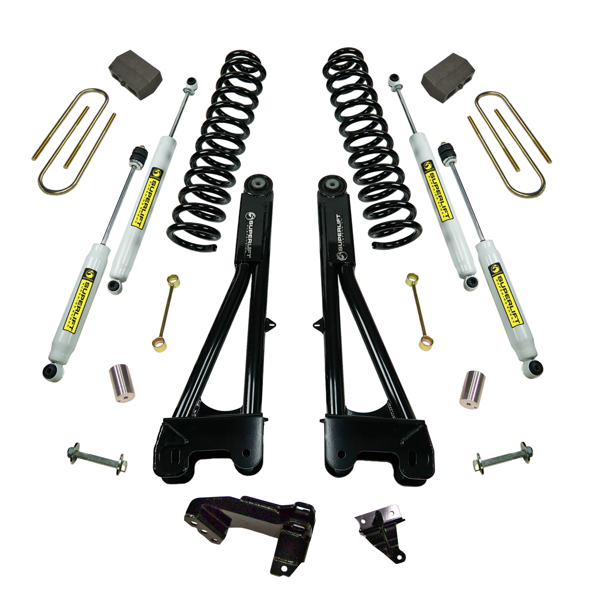 4 inch Lift Kit with Replacement Radius Arms and Superlift Shocks K987