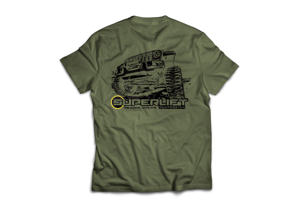 Military Green Frost 2XL T- Shirt MG2XL