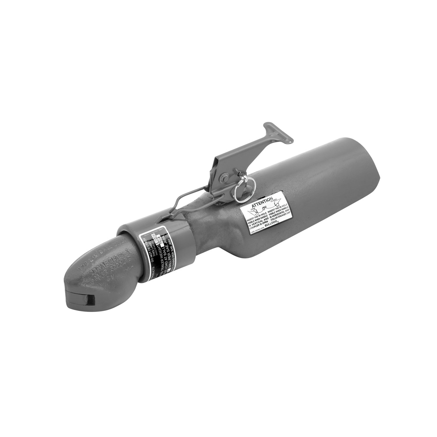 Round Straight Mount Coupler 028383