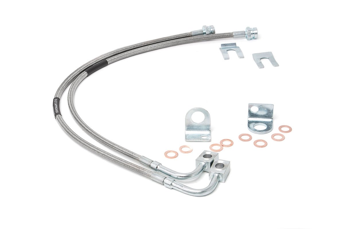 Rear Extended Stainless Steel Brake Lines for 4-6-inch Lifts 89708