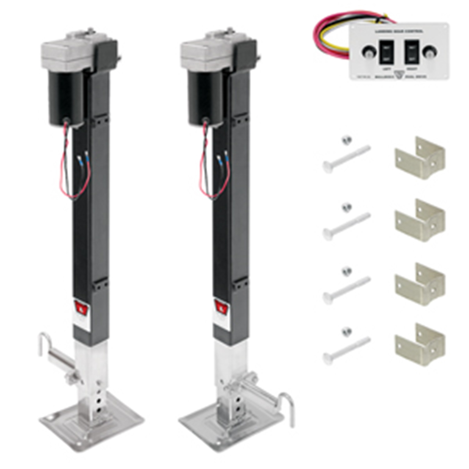 Dual Output Fifth Wheel RV Landing Gear 500161 Dual Output Fifth Wheel RV Landing Gear 500161