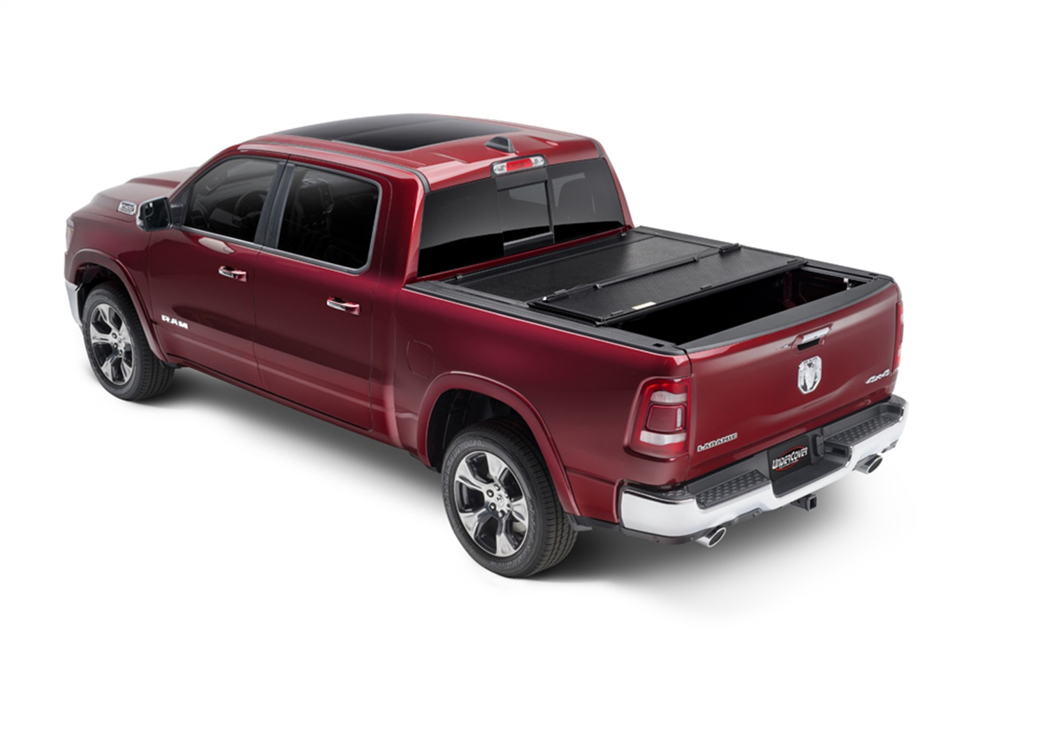 UnderCover Flex 2019-2024 (New Body Style) Ram 5' 7 Bed Crew Cab without RamBox with Multifunction Tailgate - Black Textured FX31012