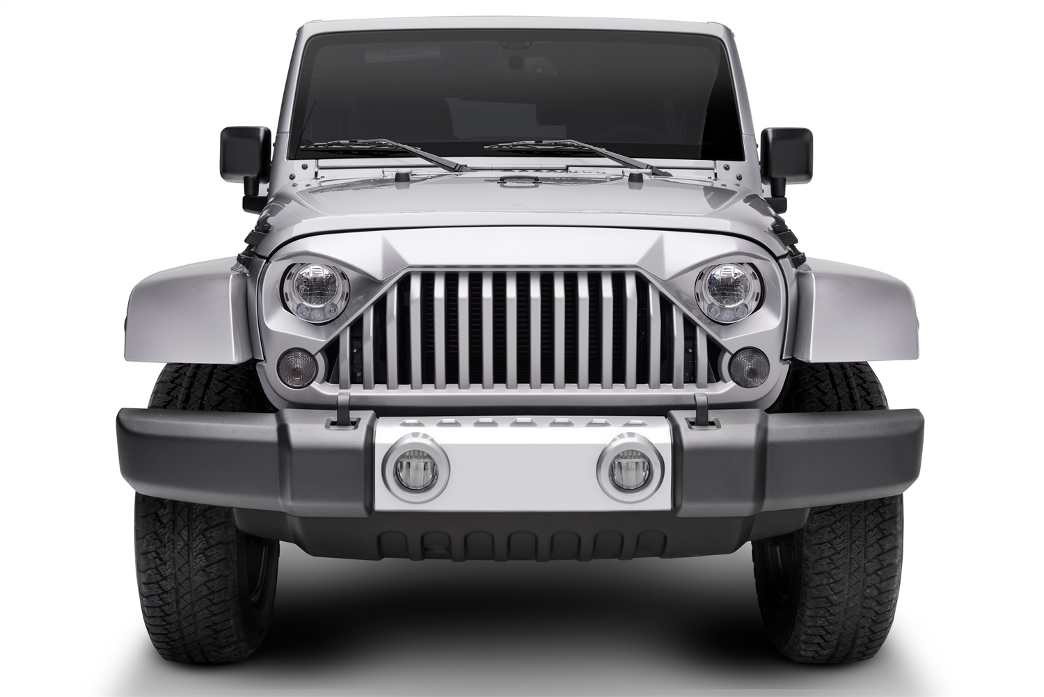Jeep JK 2DR/4DR Convict Full Replacement Grille PRC Firecracker Red NH1004-PRC