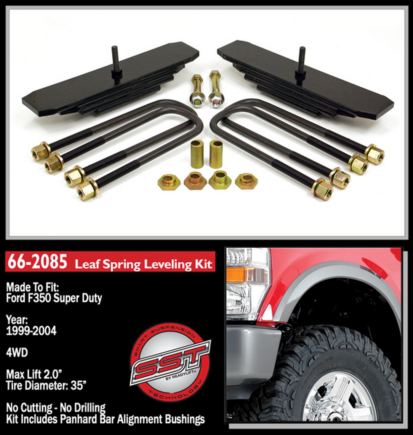 2'' Front Suspension Leveling Kit 66-2085