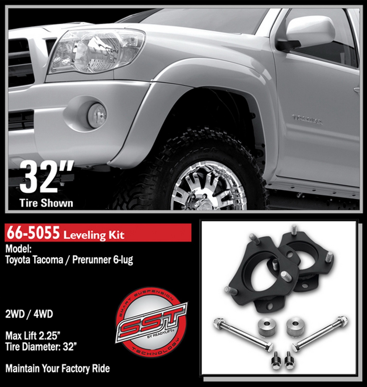 2'' Front Suspension Leveling Kit 66-5055