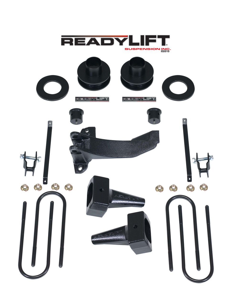 2.5'' SST Lift Kit with 5.0'' Rear Taper Block for 1pc Drive Shaft without Shock 69-2512