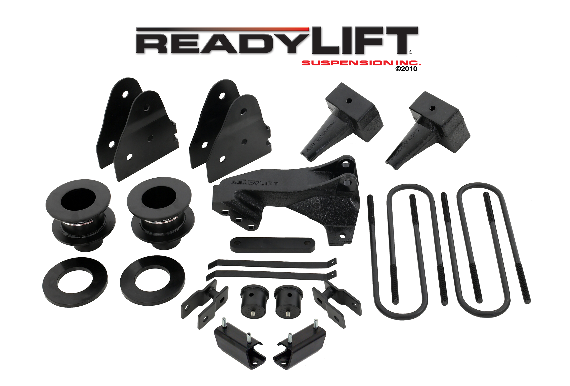 2.5'' SST Lift Kit with 4'' Rear Tapered Blocks - 1 pc Drive Shaft without Shock 69-2524