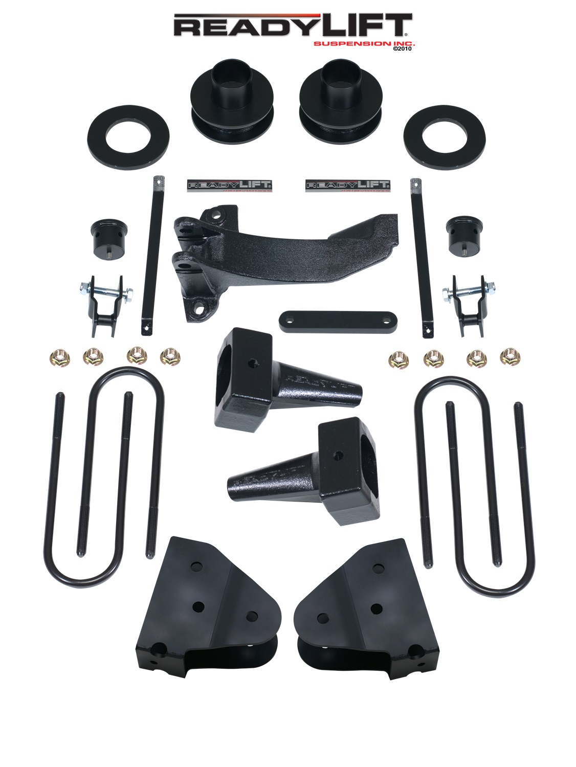 3.5'' SST Lift Kit with 5'' Flat Blocks for 2 Piece Drive Shaft without Shocks 69-2533