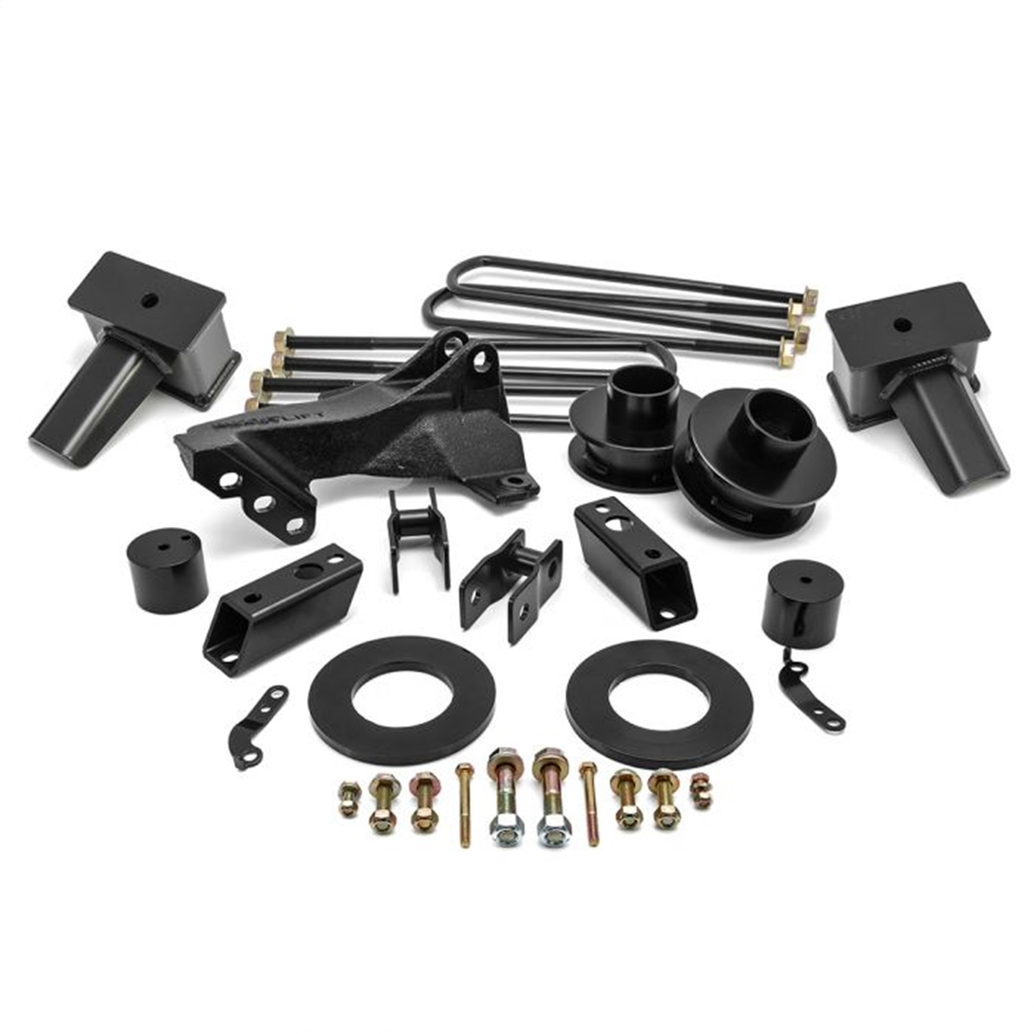 2.5'' SST Lift Kit with 4'' Rear Taper Blocks for 1 pc Drive Shaft without Shock 69-2740