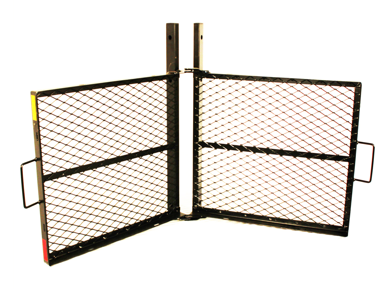 Bumper Buddy Cargo Carrier fits Class 3 hitch; outside measurements are 49.25in. 21710707