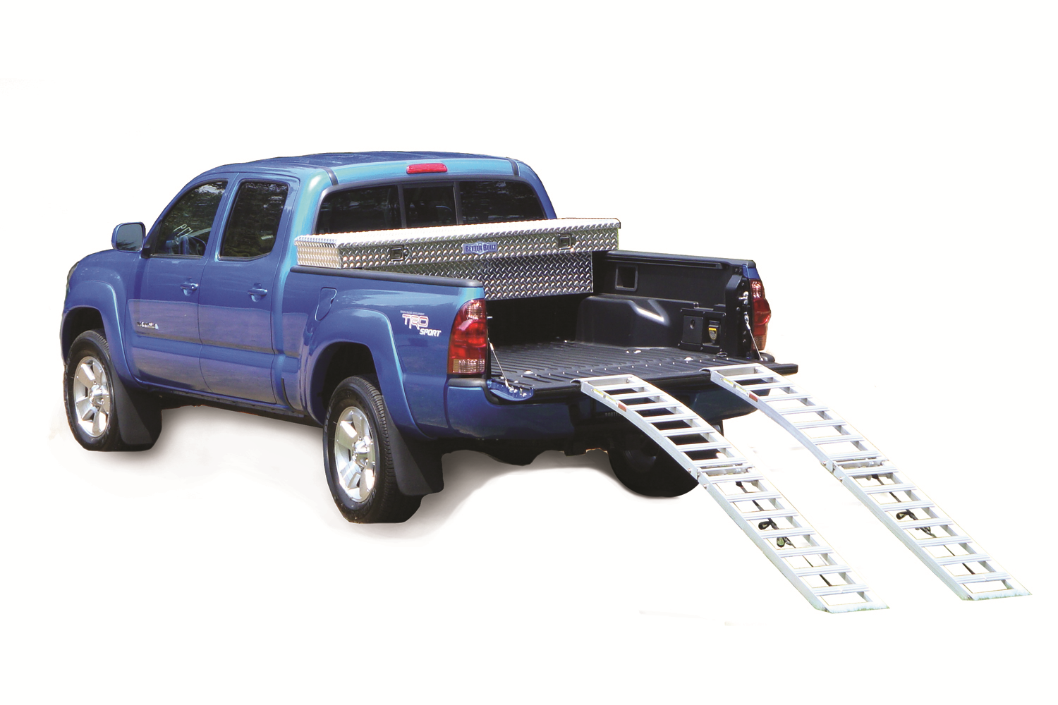 Aluminum Center Folding Arched Loading Ramps (PR) (750lb Each)-96 FR 25710065