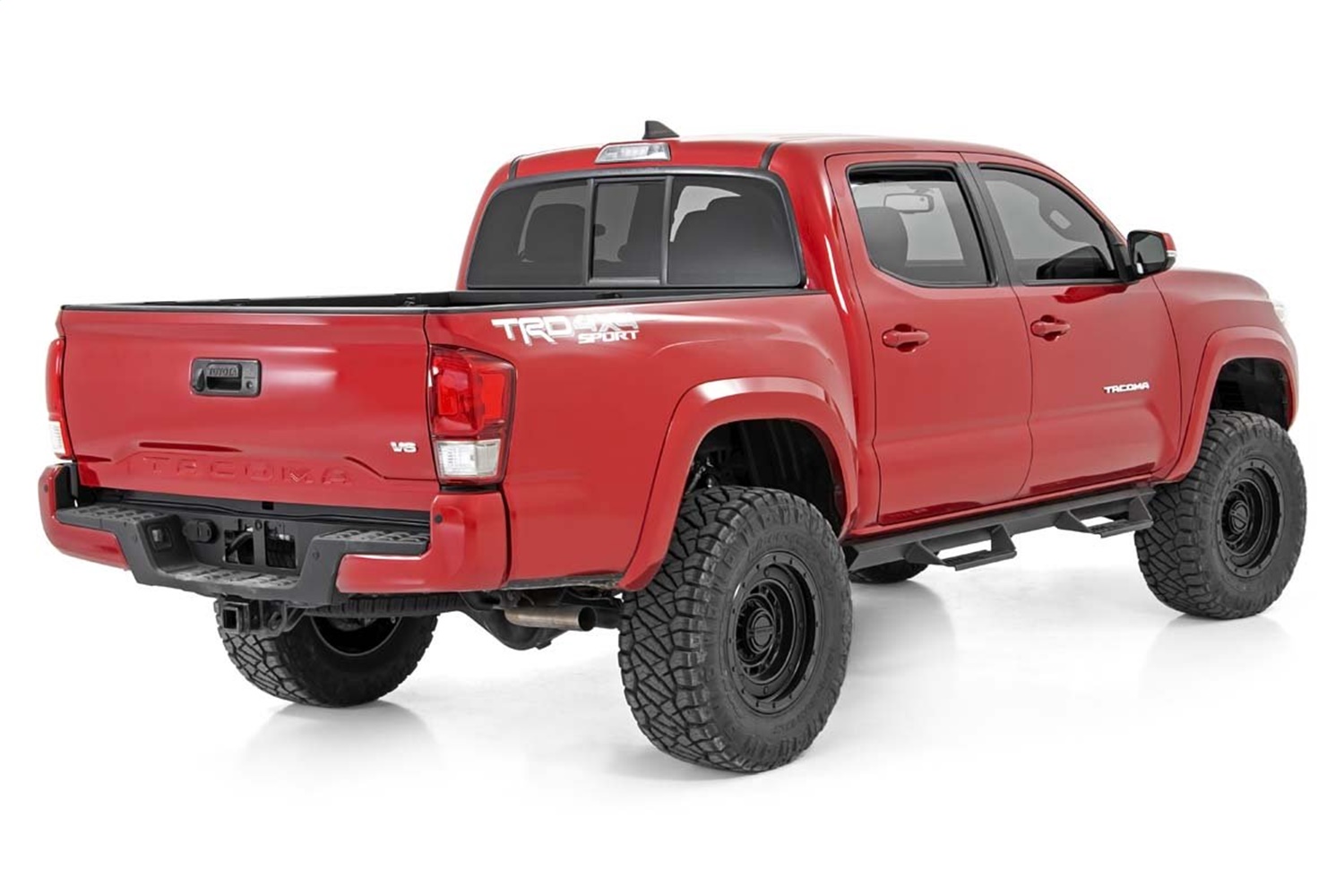 Toyota Cab-Length AL2 Drop Steps (05-20 Tacoma| Double Cab) AL405202