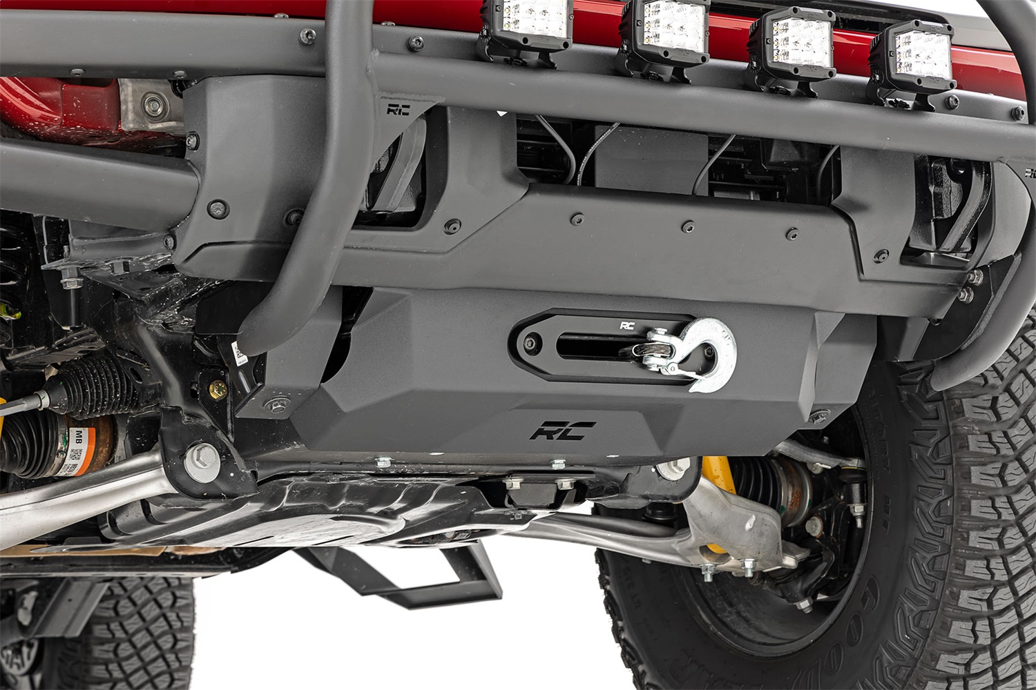 Hidden Winch Mounting Plate 51054A