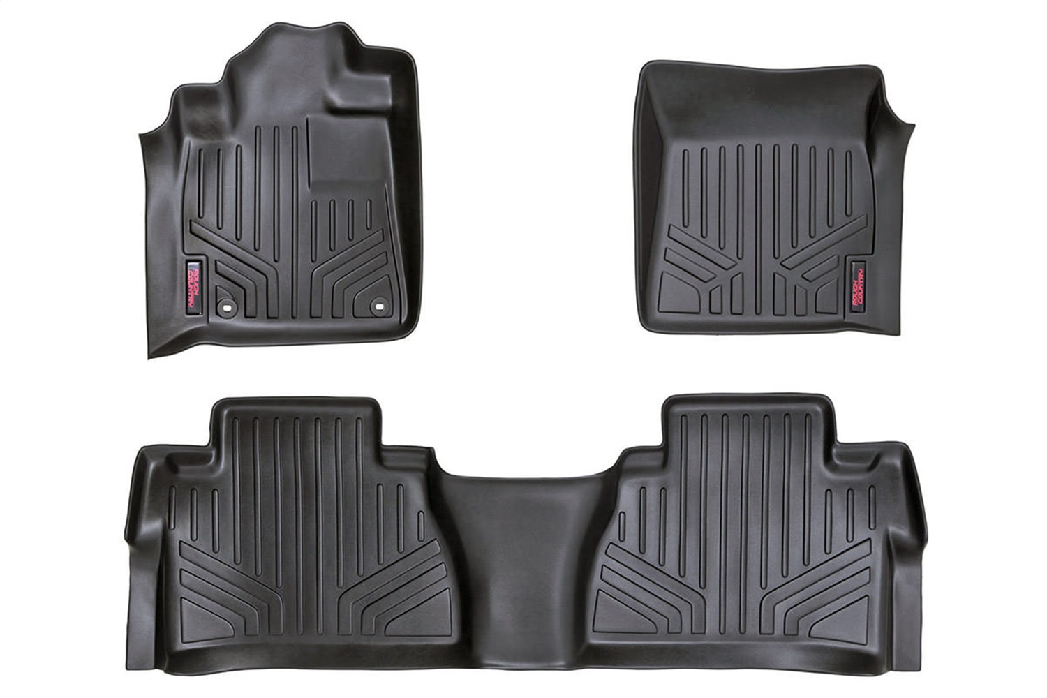 Heavy Duty Floor Mats - Front & Rear Combo (Double Cab & Crew Max Cab Models) M-71413