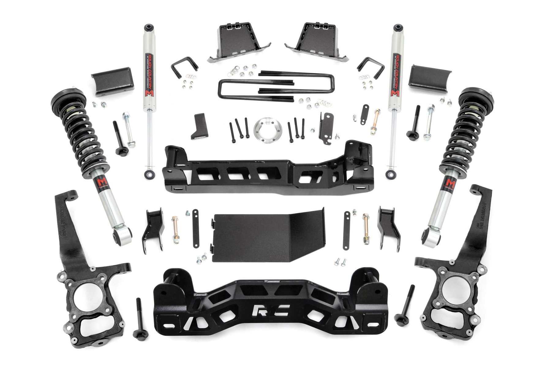 6 Inch Lift Kit, M1 Struts/M1, Ford F-150 4WD (2009-2010) 59840