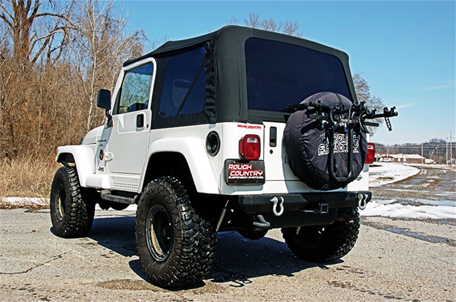 Jeep Replacement Soft Top | Black (97-06 TJ Wrangler Full Steel Doors) RC85020.35