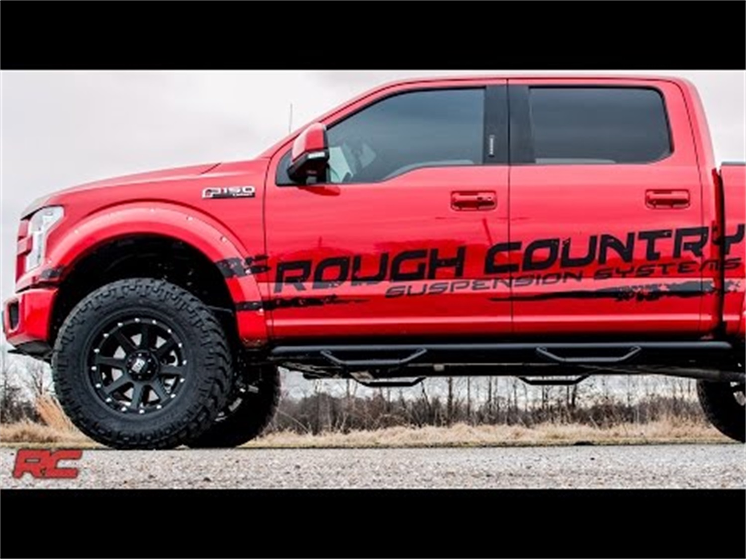 Wheel To Wheel Nerf Steps w/ Bed Access Steps (SuperCrew Cab Short Bed Models) RCF1596CC-6