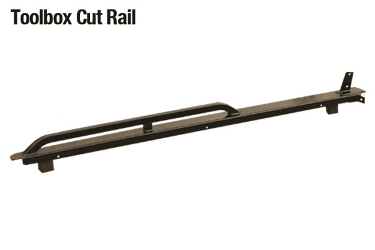 Tool Box Cut Bed Rail Protector BRF998BLT