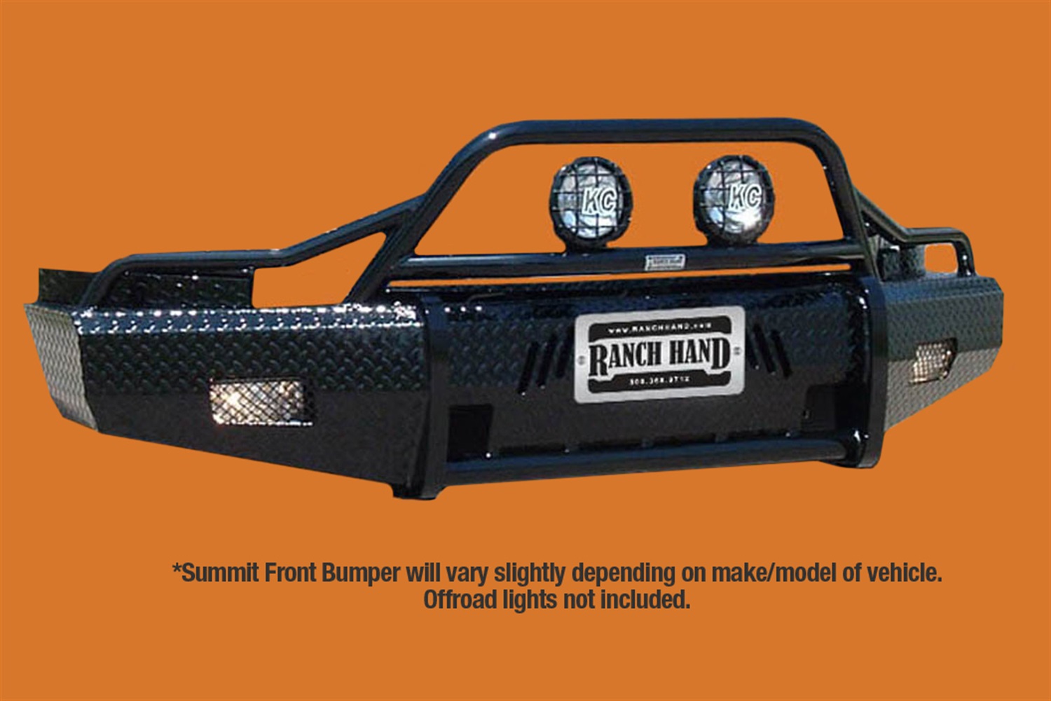 Bullnose Summit Front Bumper Replacement BSF04HBL1
