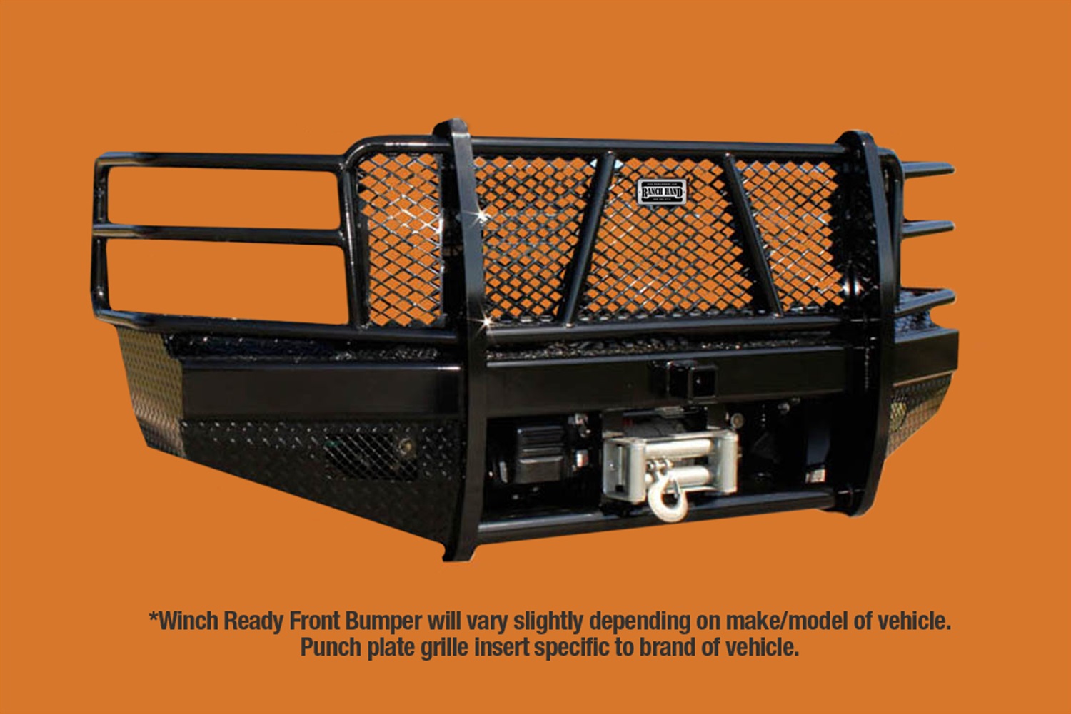Sport Series Winch Bumper Replacement FBG085BLR