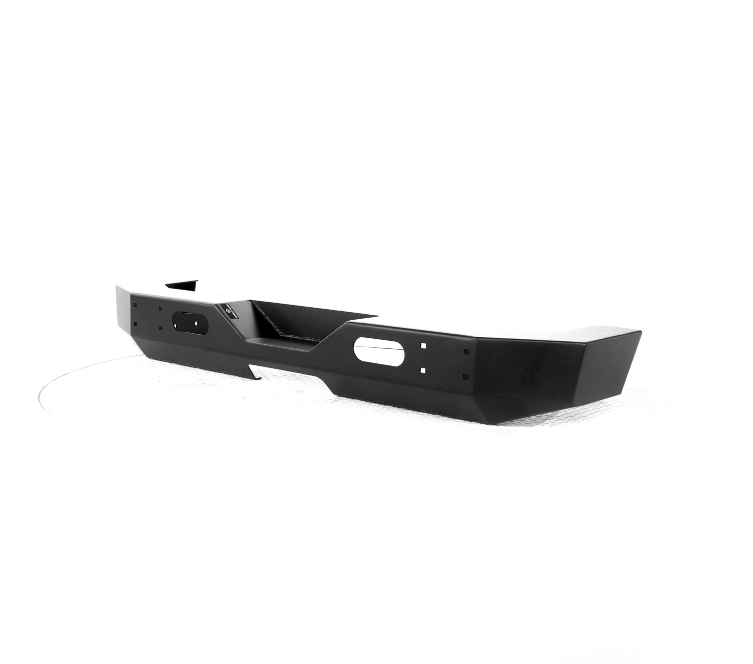 JEEP HORIZON BACK BUMPER; MATTE BLACK FINISH HBJ071BML