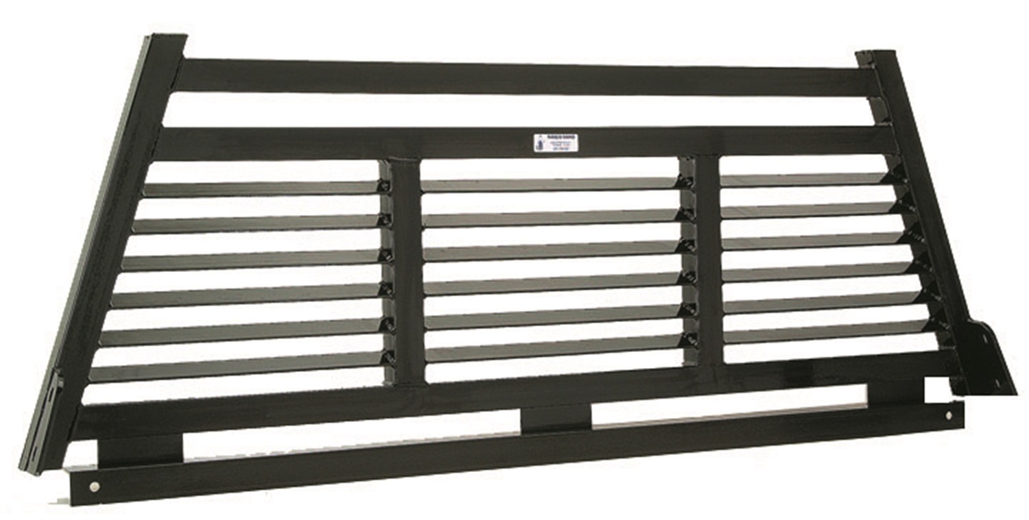Fully Louvered 2 in. Headache Rack HRC082BLF