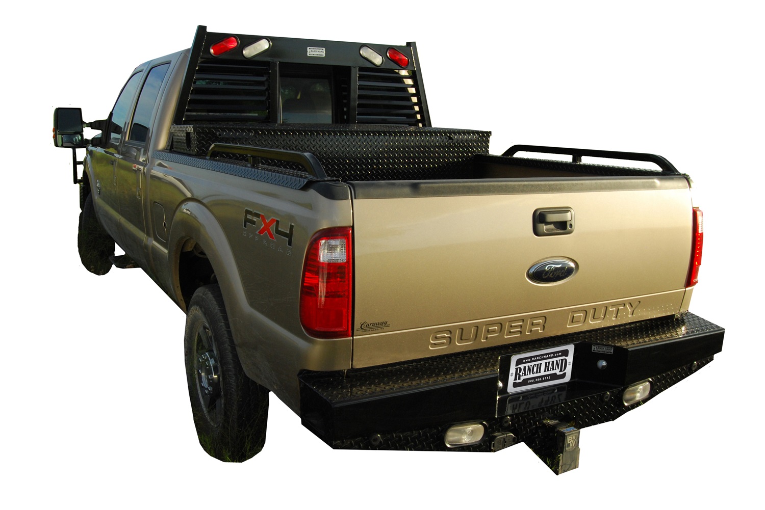 Hauler Window Cut Headache Rack HRF99HBLW