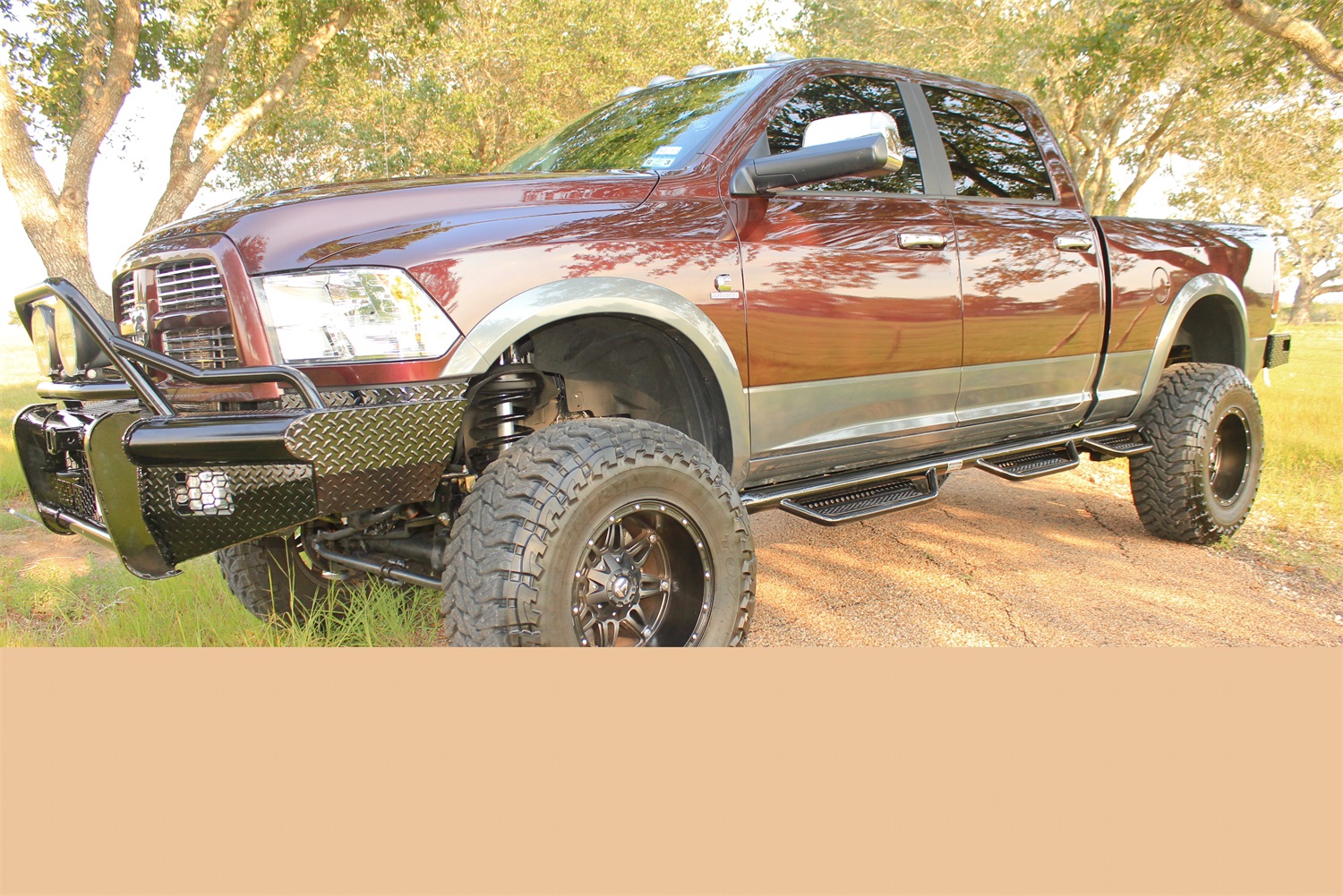 Running Steps Crew Cab - 8' Bed RSD101C8B6