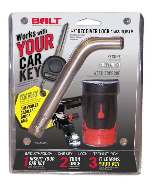 BOLT 5/8In. Receiver Lock GM Late Model (GM-B)-7018446