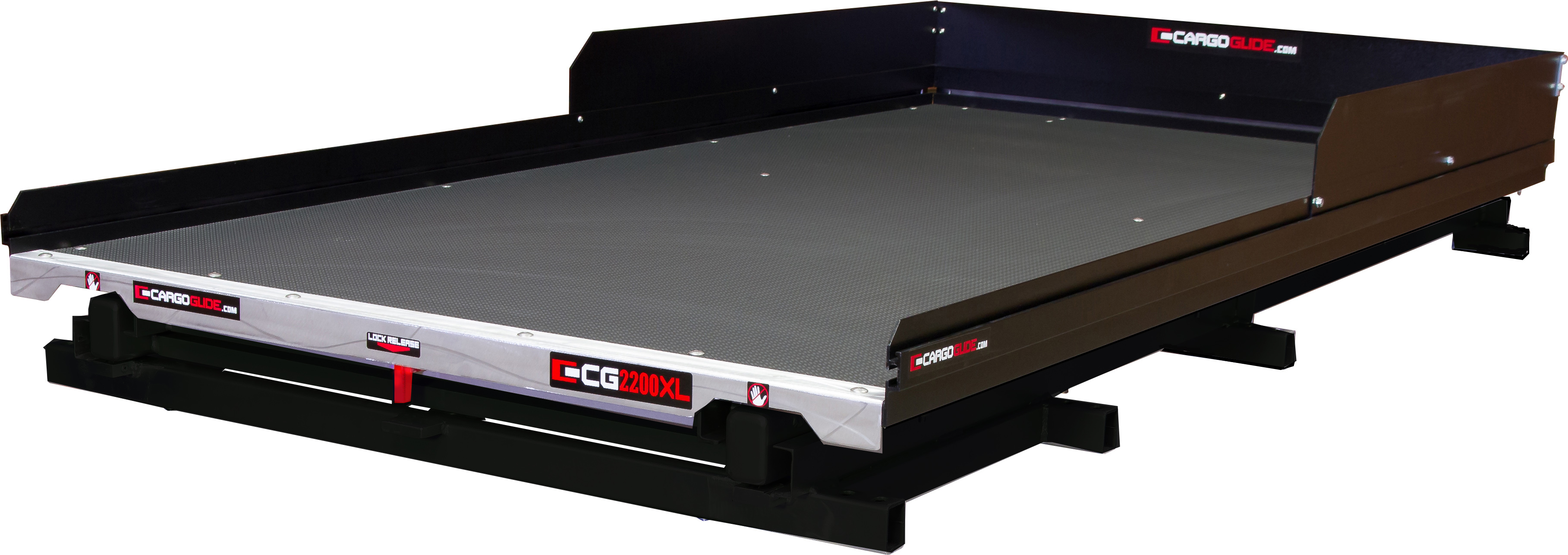 CargoGlideCG2200XL  Slide out Truck Bed Tray - 2200 lb Capacity 100% Extension CG2200XL-AVAL