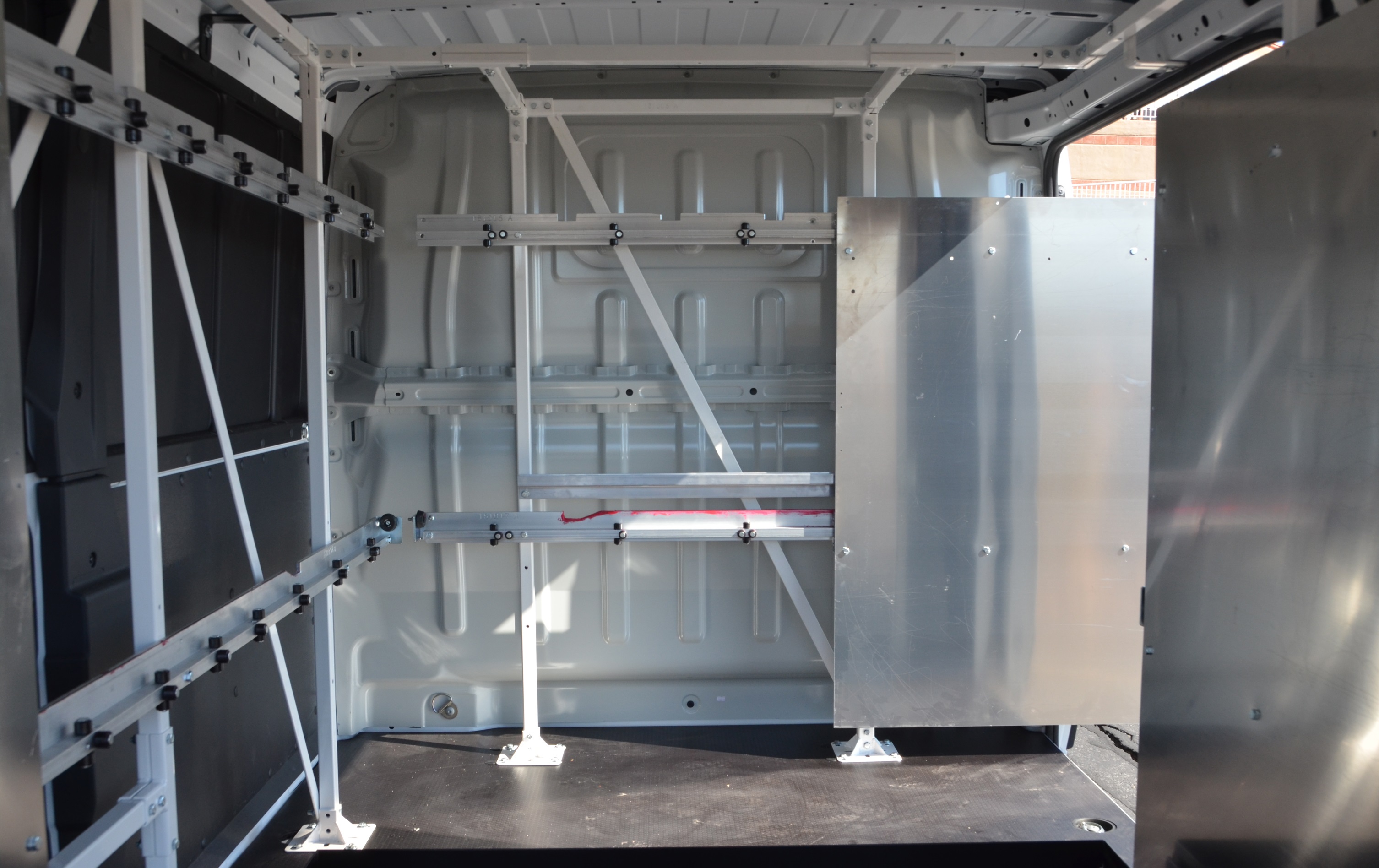 WallSlide Framework Only for 2015-2020 Nissan NV2500 146 WB, Standard Roof WSS210