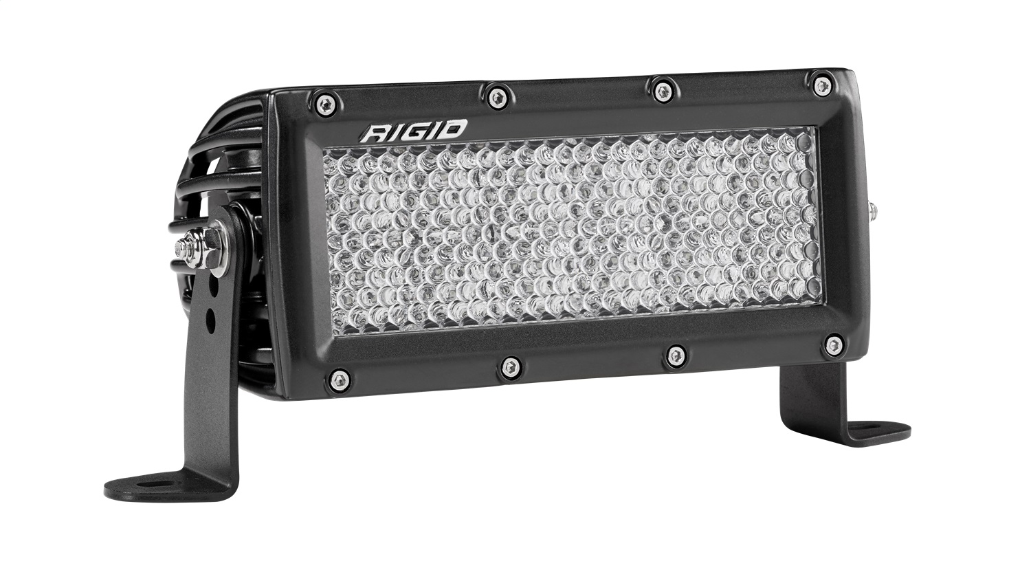RIGID E-Series PRO LED Light, Diffused Lens, 6 Inch, Black Housing-106513