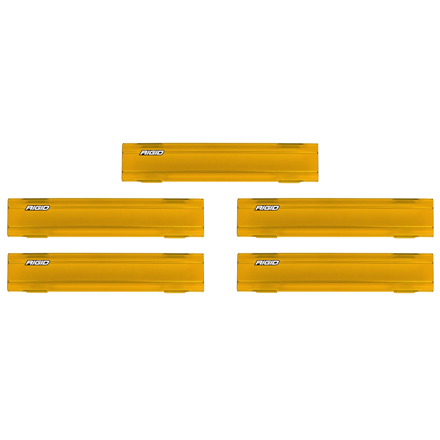 RIGID Light Cover For 54 Inch RDS SR-Series, Amber, Set Of 5-134364
