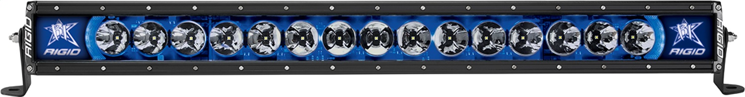 RIGID Radiance Plus LED Light Bar, Broad-Spot Optic, 30 Inch With Blue Backlight-230013