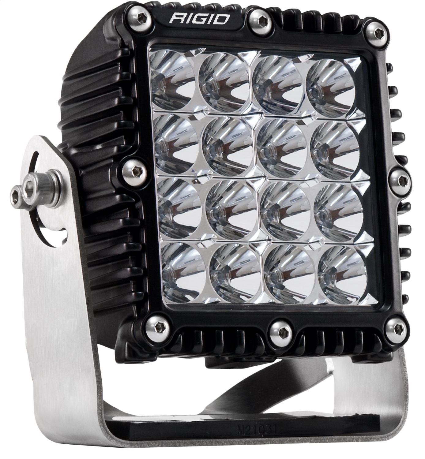 RIGID Q-Series PRO LED Light, Flood Optic, Black Housing, Single-244113