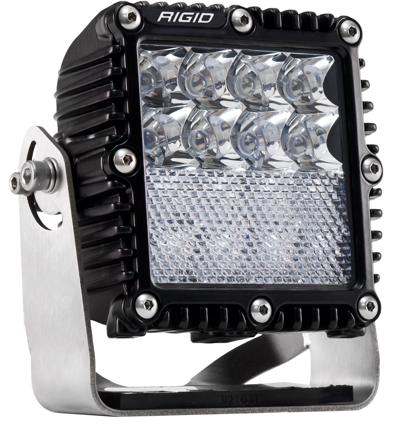 RIGID Q-Series PRO LED Light Spot/Down Diffused Combo, Black Housing, Single-244613