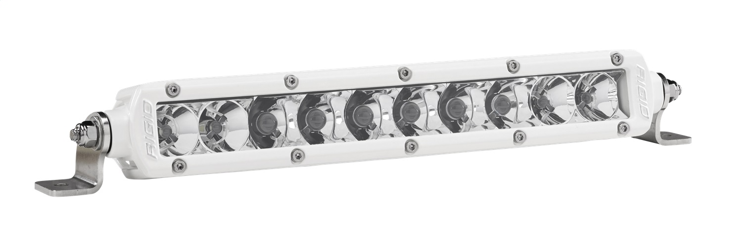 RIGID SR-Series PRO LED Light, Spot/Flood Optic Combo, 10 Inch, White Housing-310313