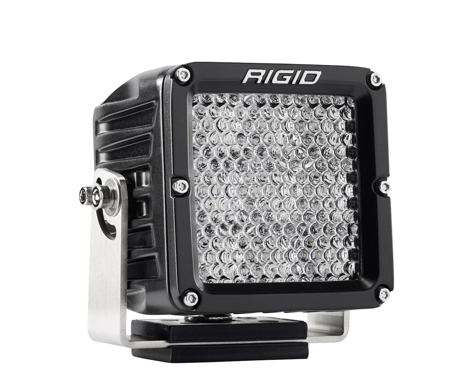 RIGID D-XL PRO LED Light, Flood Diffused, Surface Mount, Black Housing, Single-321313