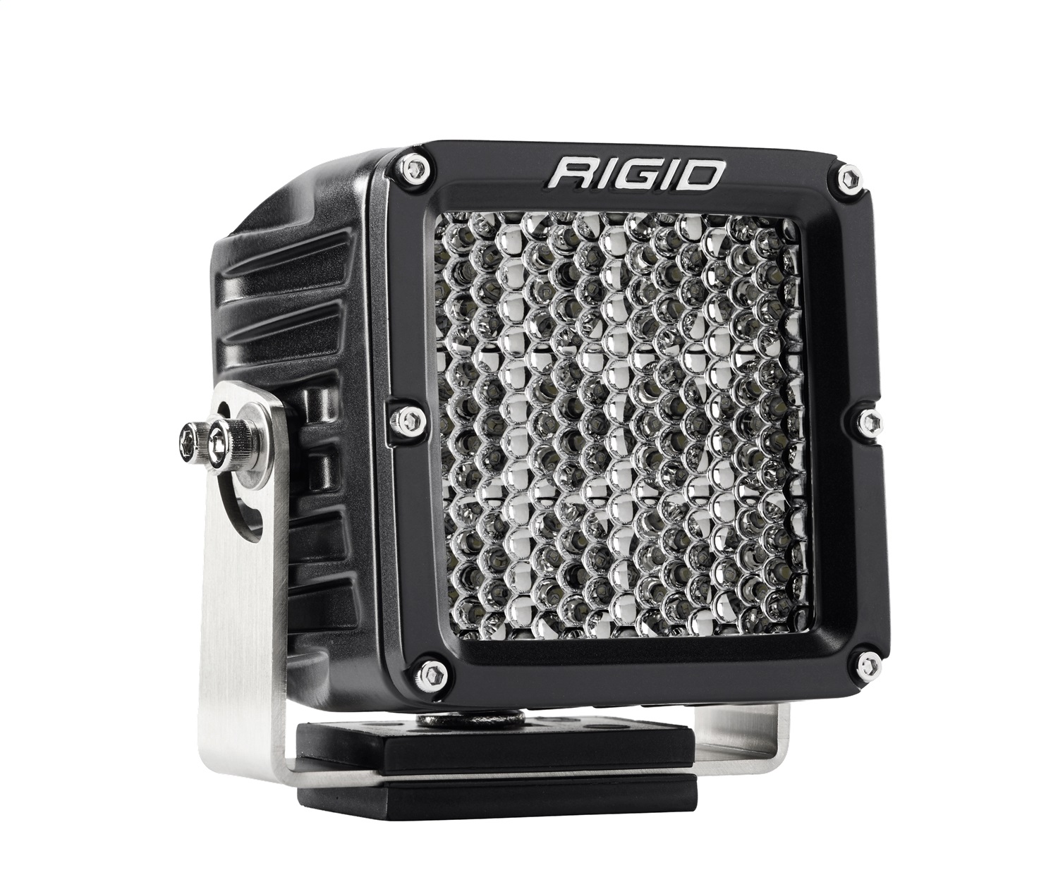 RIGID D-XL PRO LED Light, Driving Diffused, Surface Mount, Black Housing, Single-321713
