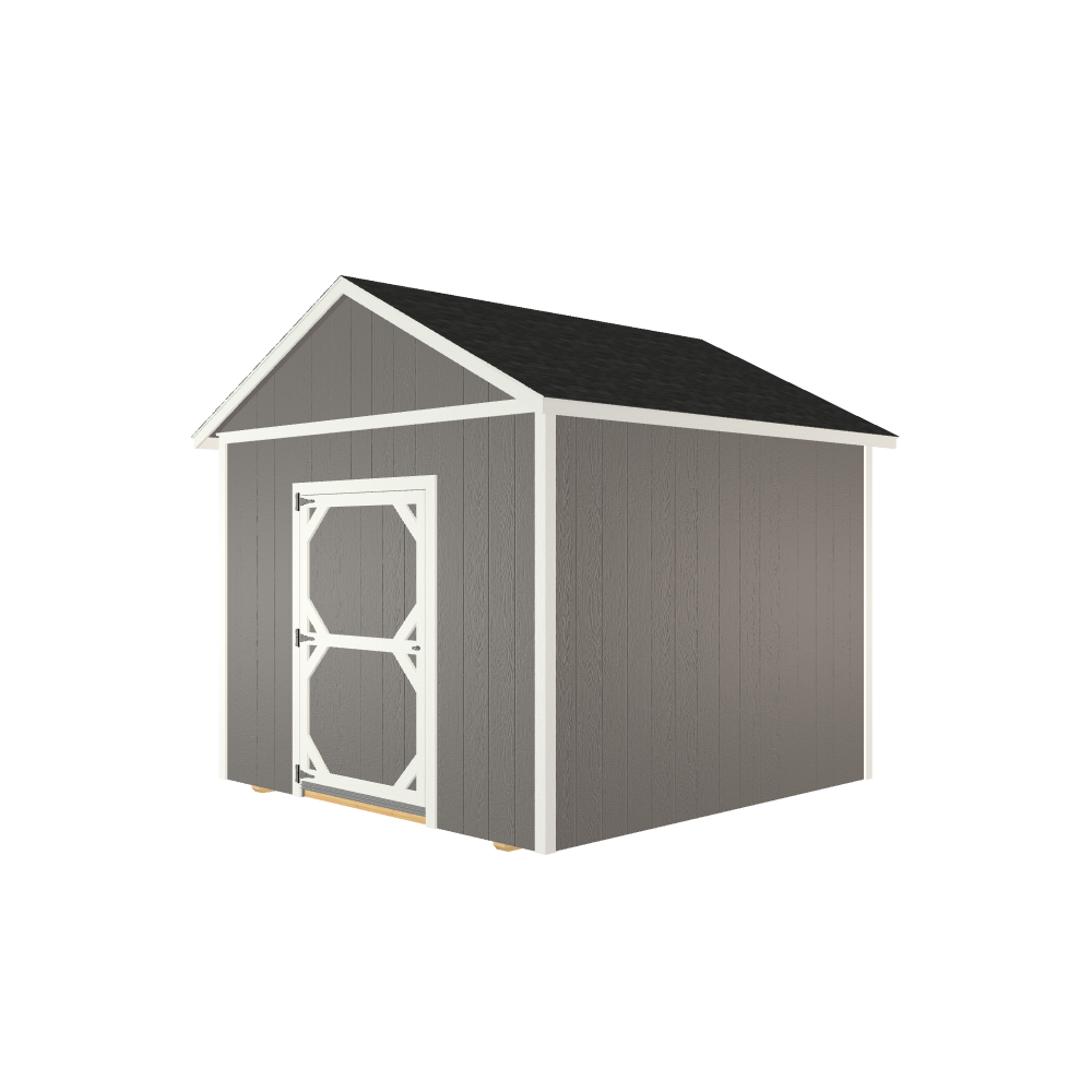 10x10 Utility with LP Smart Siding and Shingle Roof - 800 L