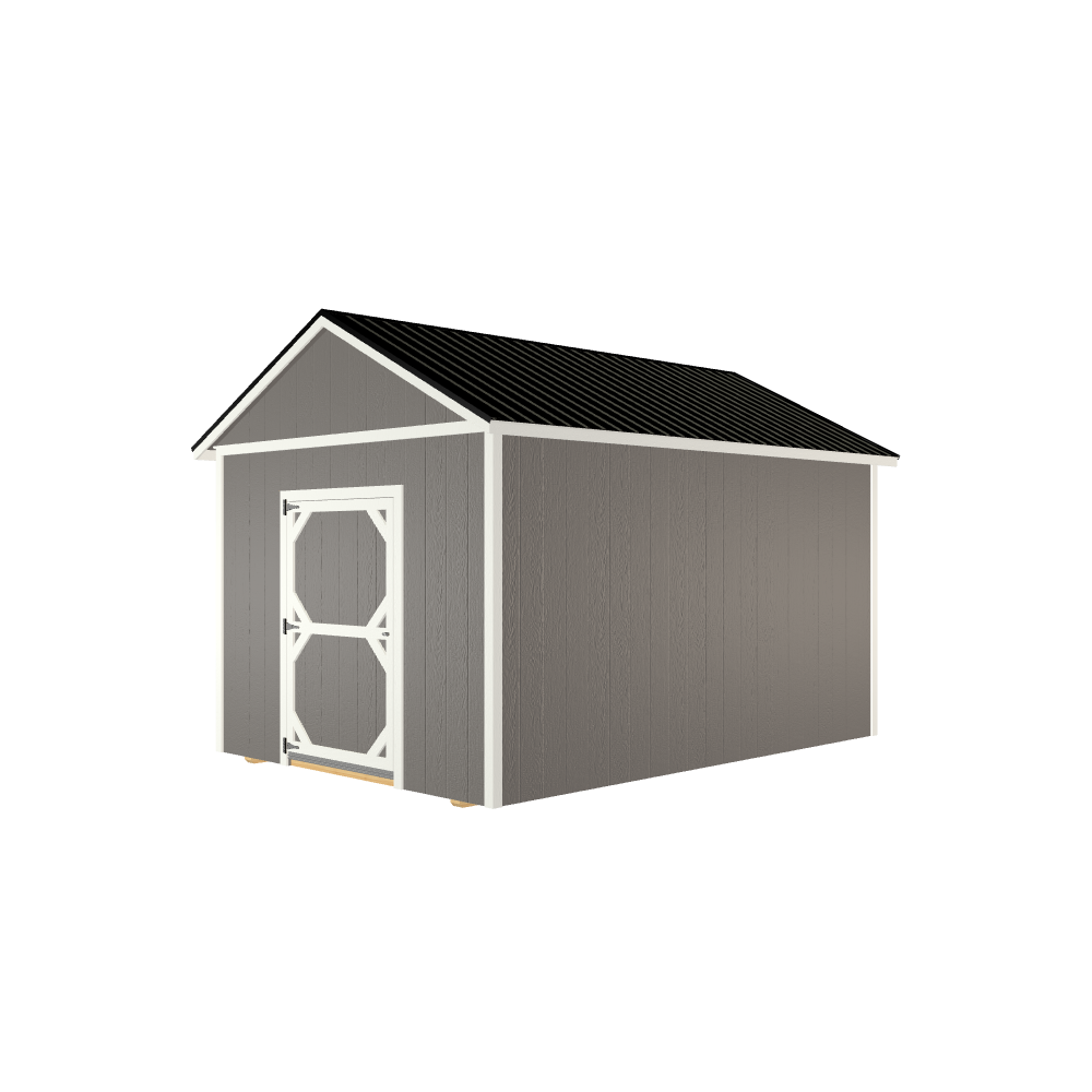 10x14 Utility with LP Smart Siding and Metal Roof - 800 L