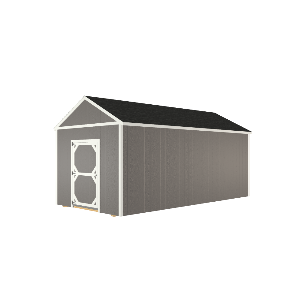 10x20 Utility with LP Smart Siding and Shingle Roof - 800 C