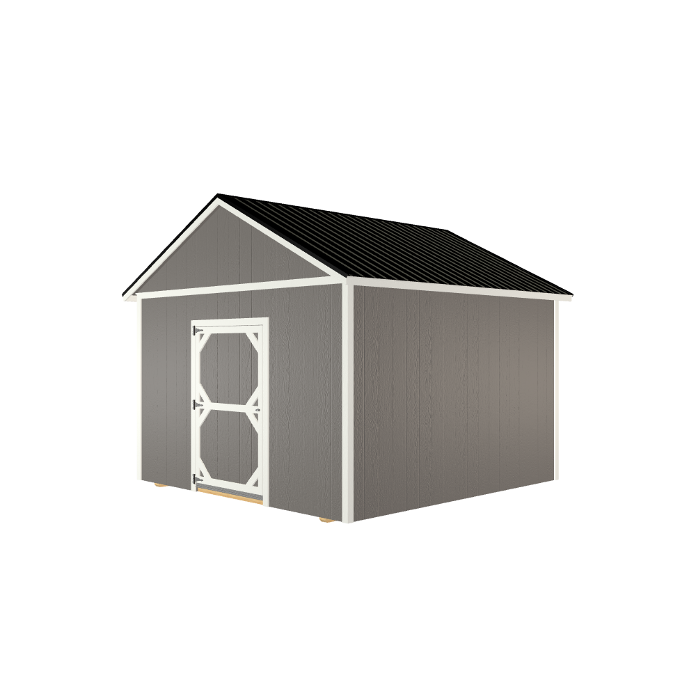12x12 Utility with LP Smart Siding and Metal Roof - 800 L