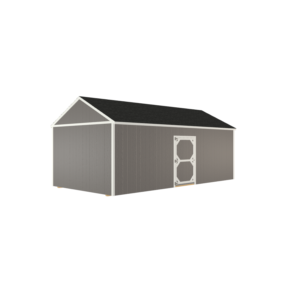 12x24 Utility with LP Smart Siding and Shingle Roof - 801 C