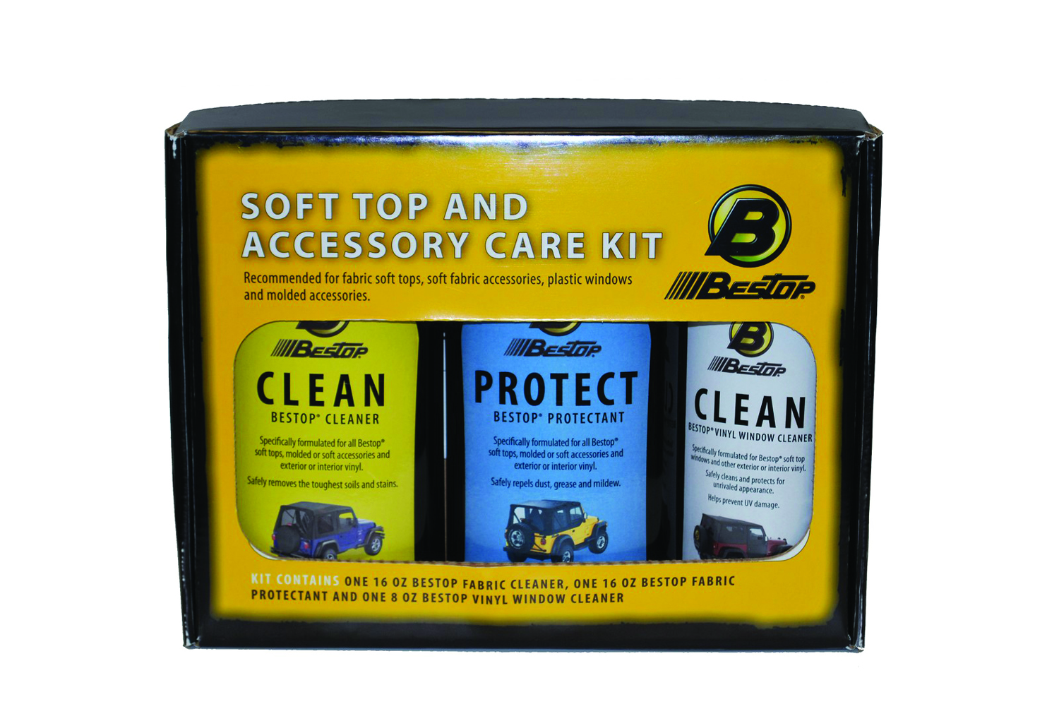Bestop Cleaner/Protectant Pack 11205-00