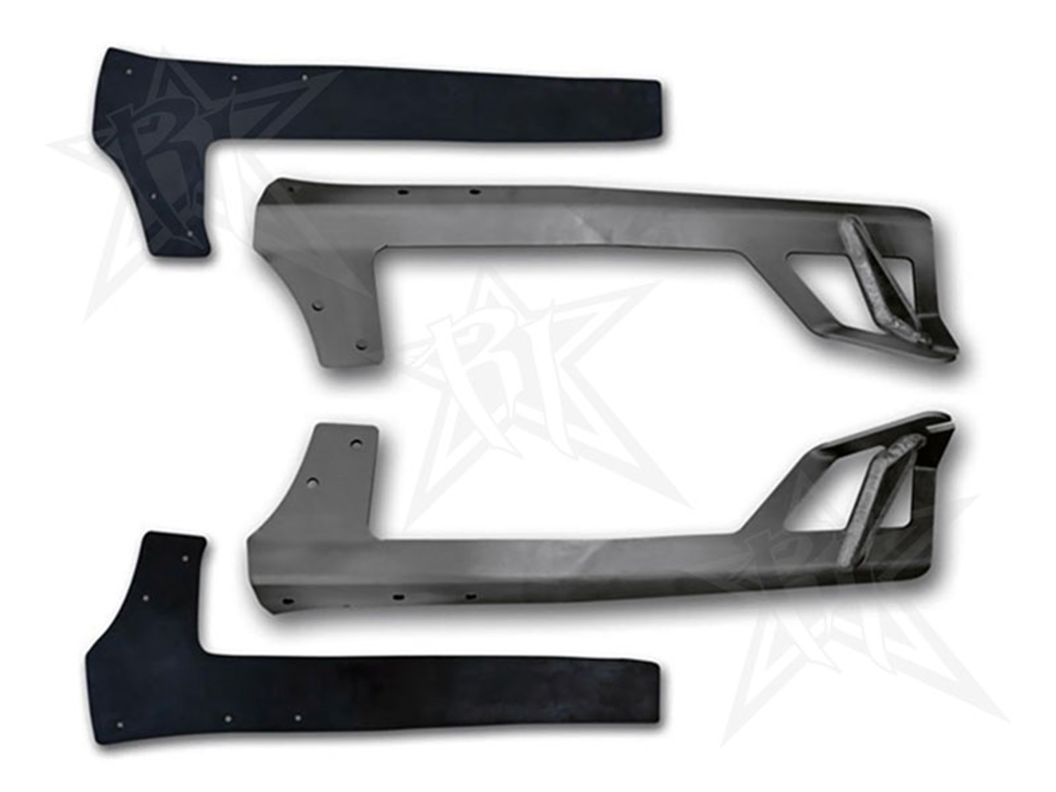 RIGID 2007-2017 Jeep JK Brow Mount, Fits 50 Inch E-Series, SR-Series Or Radiance-40131